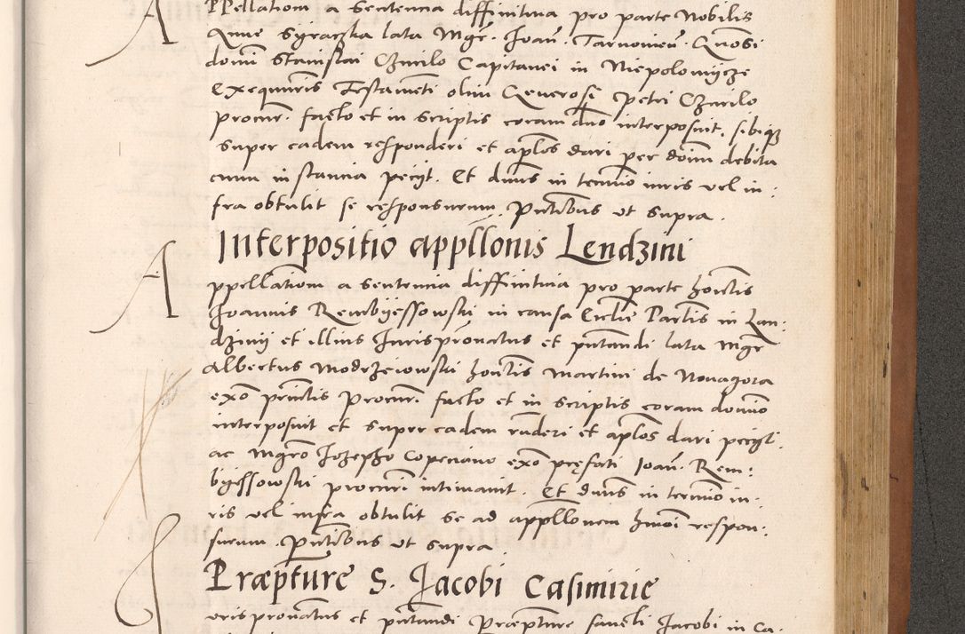 Zdjęcie nr 945 dla obiektu archiwalnego: Acta actorum causarum, sentenciarum tam diffinitivarum quam interloquutoriarum, decretorum, obligationum, quietationum et constitucionum procuratorum coram reverendo domino Bartholomeo Ganthkowsky cancellario Gnesnensi, archidiacono et reverendissimi in Christo patris domini Andree Dei gratia episcopi Cracoviensis vicario in spiritualibus generali Cracoviensi ad annum Domini millesimum quingentesimum quingentesimum primum, cuius indictio nona, pontificatus sanctissimi in Christo patris domini Julii divina providencia pape tercii, annus secundus (sic!) felici omine incipiutur.
