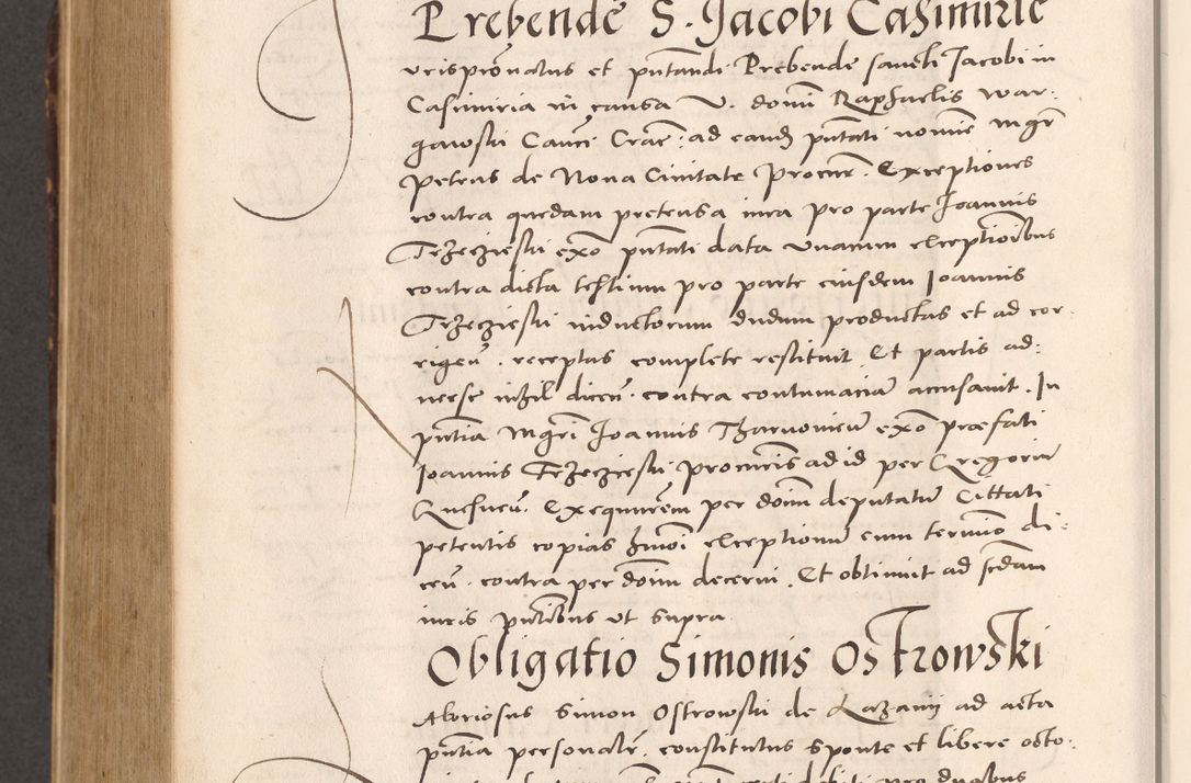 Zdjęcie nr 946 dla obiektu archiwalnego: Acta actorum causarum, sentenciarum tam diffinitivarum quam interloquutoriarum, decretorum, obligationum, quietationum et constitucionum procuratorum coram reverendo domino Bartholomeo Ganthkowsky cancellario Gnesnensi, archidiacono et reverendissimi in Christo patris domini Andree Dei gratia episcopi Cracoviensis vicario in spiritualibus generali Cracoviensi ad annum Domini millesimum quingentesimum quingentesimum primum, cuius indictio nona, pontificatus sanctissimi in Christo patris domini Julii divina providencia pape tercii, annus secundus (sic!) felici omine incipiutur.
