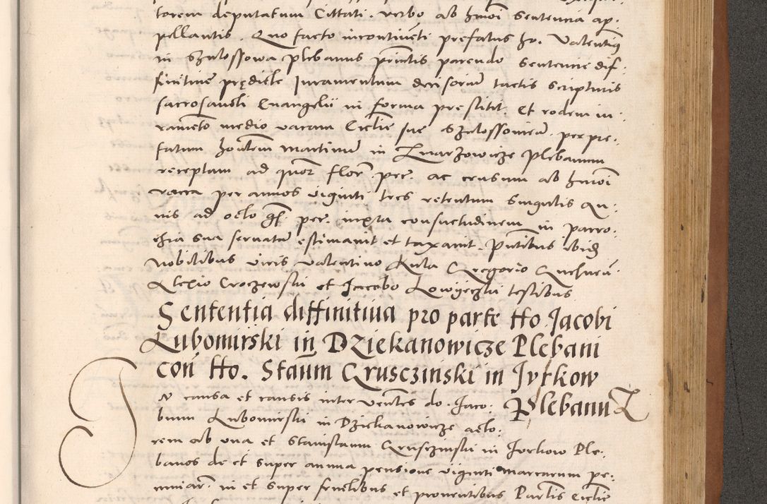 Zdjęcie nr 949 dla obiektu archiwalnego: Acta actorum causarum, sentenciarum tam diffinitivarum quam interloquutoriarum, decretorum, obligationum, quietationum et constitucionum procuratorum coram reverendo domino Bartholomeo Ganthkowsky cancellario Gnesnensi, archidiacono et reverendissimi in Christo patris domini Andree Dei gratia episcopi Cracoviensis vicario in spiritualibus generali Cracoviensi ad annum Domini millesimum quingentesimum quingentesimum primum, cuius indictio nona, pontificatus sanctissimi in Christo patris domini Julii divina providencia pape tercii, annus secundus (sic!) felici omine incipiutur.