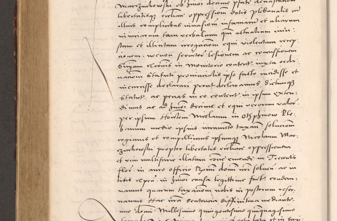 Zdjęcie nr 940 dla obiektu archiwalnego: Acta actorum causarum, sentenciarum tam diffinitivarum quam interloquutoriarum, decretorum, obligationum, quietationum et constitucionum procuratorum coram reverendo domino Bartholomeo Ganthkowsky cancellario Gnesnensi, archidiacono et reverendissimi in Christo patris domini Andree Dei gratia episcopi Cracoviensis vicario in spiritualibus generali Cracoviensi ad annum Domini millesimum quingentesimum quingentesimum primum, cuius indictio nona, pontificatus sanctissimi in Christo patris domini Julii divina providencia pape tercii, annus secundus (sic!) felici omine incipiutur.