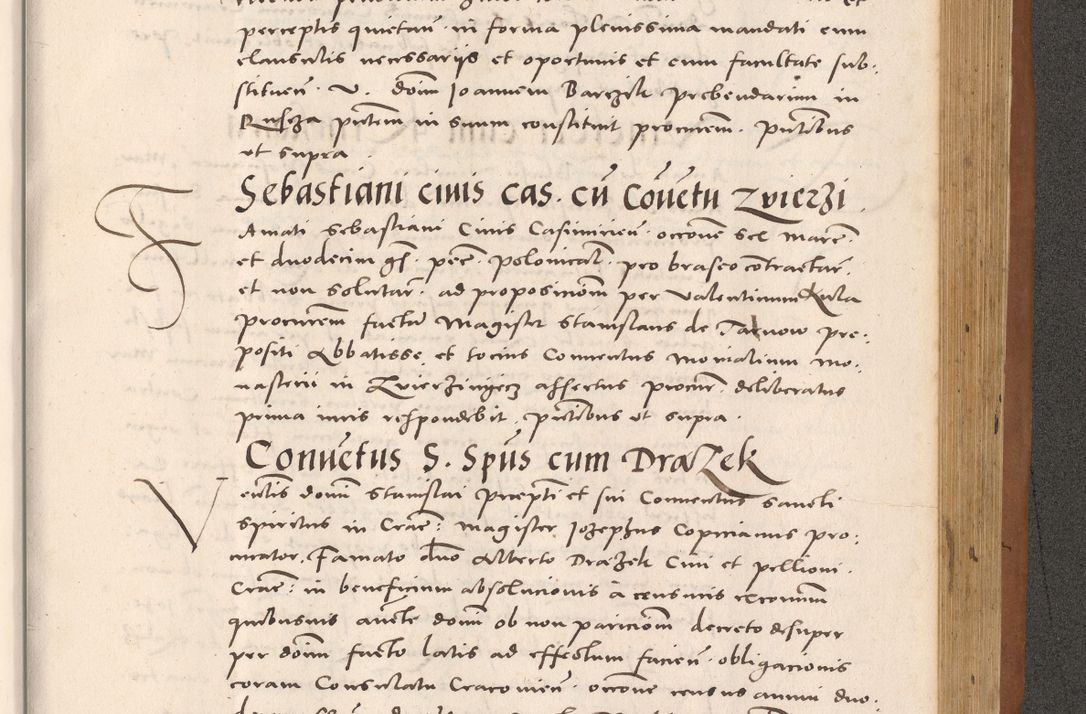 Zdjęcie nr 937 dla obiektu archiwalnego: Acta actorum causarum, sentenciarum tam diffinitivarum quam interloquutoriarum, decretorum, obligationum, quietationum et constitucionum procuratorum coram reverendo domino Bartholomeo Ganthkowsky cancellario Gnesnensi, archidiacono et reverendissimi in Christo patris domini Andree Dei gratia episcopi Cracoviensis vicario in spiritualibus generali Cracoviensi ad annum Domini millesimum quingentesimum quingentesimum primum, cuius indictio nona, pontificatus sanctissimi in Christo patris domini Julii divina providencia pape tercii, annus secundus (sic!) felici omine incipiutur.