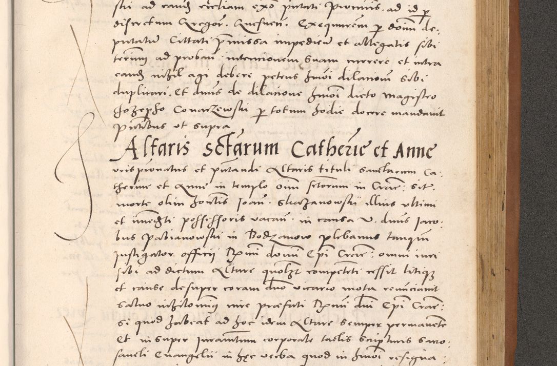 Zdjęcie nr 935 dla obiektu archiwalnego: Acta actorum causarum, sentenciarum tam diffinitivarum quam interloquutoriarum, decretorum, obligationum, quietationum et constitucionum procuratorum coram reverendo domino Bartholomeo Ganthkowsky cancellario Gnesnensi, archidiacono et reverendissimi in Christo patris domini Andree Dei gratia episcopi Cracoviensis vicario in spiritualibus generali Cracoviensi ad annum Domini millesimum quingentesimum quingentesimum primum, cuius indictio nona, pontificatus sanctissimi in Christo patris domini Julii divina providencia pape tercii, annus secundus (sic!) felici omine incipiutur.