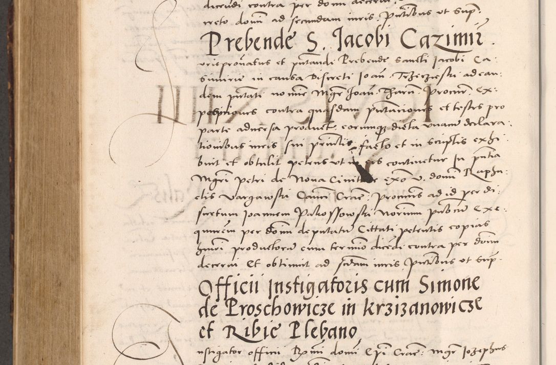 Zdjęcie nr 932 dla obiektu archiwalnego: Acta actorum causarum, sentenciarum tam diffinitivarum quam interloquutoriarum, decretorum, obligationum, quietationum et constitucionum procuratorum coram reverendo domino Bartholomeo Ganthkowsky cancellario Gnesnensi, archidiacono et reverendissimi in Christo patris domini Andree Dei gratia episcopi Cracoviensis vicario in spiritualibus generali Cracoviensi ad annum Domini millesimum quingentesimum quingentesimum primum, cuius indictio nona, pontificatus sanctissimi in Christo patris domini Julii divina providencia pape tercii, annus secundus (sic!) felici omine incipiutur.