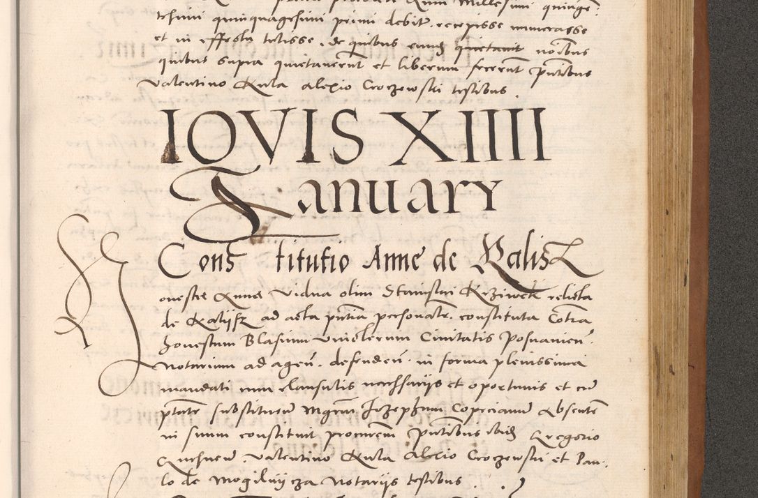 Zdjęcie nr 931 dla obiektu archiwalnego: Acta actorum causarum, sentenciarum tam diffinitivarum quam interloquutoriarum, decretorum, obligationum, quietationum et constitucionum procuratorum coram reverendo domino Bartholomeo Ganthkowsky cancellario Gnesnensi, archidiacono et reverendissimi in Christo patris domini Andree Dei gratia episcopi Cracoviensis vicario in spiritualibus generali Cracoviensi ad annum Domini millesimum quingentesimum quingentesimum primum, cuius indictio nona, pontificatus sanctissimi in Christo patris domini Julii divina providencia pape tercii, annus secundus (sic!) felici omine incipiutur.