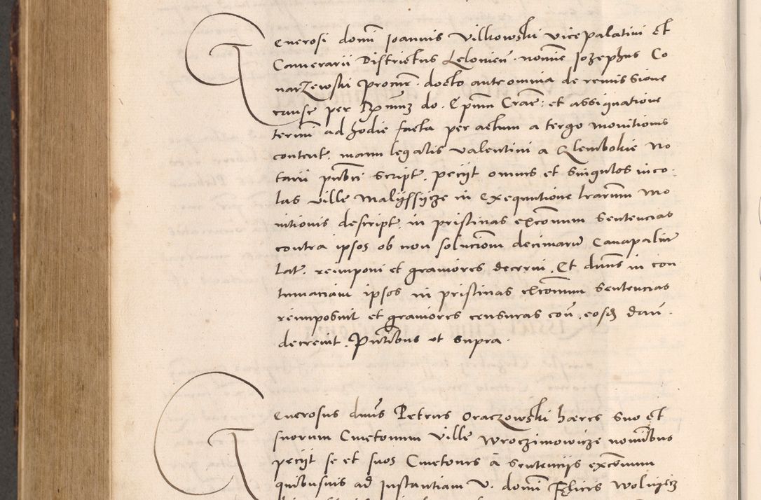 Zdjęcie nr 926 dla obiektu archiwalnego: Acta actorum causarum, sentenciarum tam diffinitivarum quam interloquutoriarum, decretorum, obligationum, quietationum et constitucionum procuratorum coram reverendo domino Bartholomeo Ganthkowsky cancellario Gnesnensi, archidiacono et reverendissimi in Christo patris domini Andree Dei gratia episcopi Cracoviensis vicario in spiritualibus generali Cracoviensi ad annum Domini millesimum quingentesimum quingentesimum primum, cuius indictio nona, pontificatus sanctissimi in Christo patris domini Julii divina providencia pape tercii, annus secundus (sic!) felici omine incipiutur.