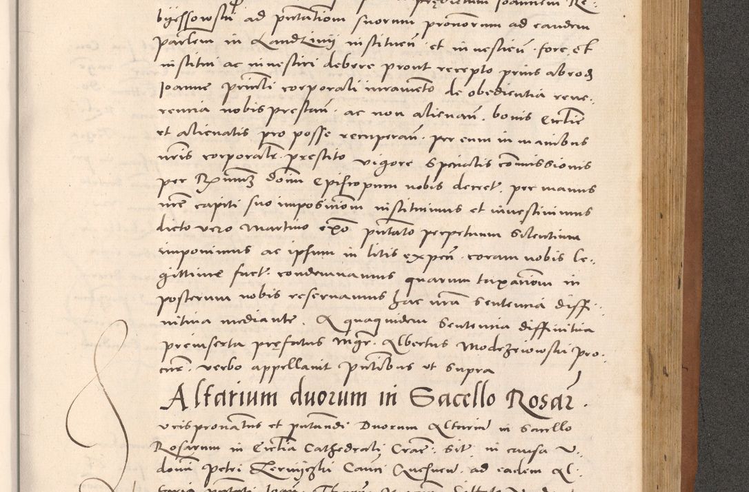 Zdjęcie nr 929 dla obiektu archiwalnego: Acta actorum causarum, sentenciarum tam diffinitivarum quam interloquutoriarum, decretorum, obligationum, quietationum et constitucionum procuratorum coram reverendo domino Bartholomeo Ganthkowsky cancellario Gnesnensi, archidiacono et reverendissimi in Christo patris domini Andree Dei gratia episcopi Cracoviensis vicario in spiritualibus generali Cracoviensi ad annum Domini millesimum quingentesimum quingentesimum primum, cuius indictio nona, pontificatus sanctissimi in Christo patris domini Julii divina providencia pape tercii, annus secundus (sic!) felici omine incipiutur.