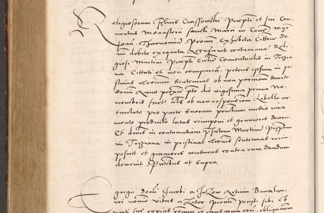 Zdjęcie nr 930 dla obiektu archiwalnego: Acta actorum causarum, sentenciarum tam diffinitivarum quam interloquutoriarum, decretorum, obligationum, quietationum et constitucionum procuratorum coram reverendo domino Bartholomeo Ganthkowsky cancellario Gnesnensi, archidiacono et reverendissimi in Christo patris domini Andree Dei gratia episcopi Cracoviensis vicario in spiritualibus generali Cracoviensi ad annum Domini millesimum quingentesimum quingentesimum primum, cuius indictio nona, pontificatus sanctissimi in Christo patris domini Julii divina providencia pape tercii, annus secundus (sic!) felici omine incipiutur.