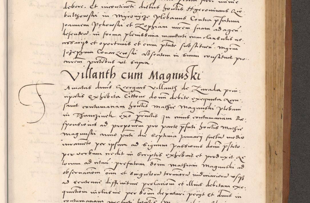 Zdjęcie nr 923 dla obiektu archiwalnego: Acta actorum causarum, sentenciarum tam diffinitivarum quam interloquutoriarum, decretorum, obligationum, quietationum et constitucionum procuratorum coram reverendo domino Bartholomeo Ganthkowsky cancellario Gnesnensi, archidiacono et reverendissimi in Christo patris domini Andree Dei gratia episcopi Cracoviensis vicario in spiritualibus generali Cracoviensi ad annum Domini millesimum quingentesimum quingentesimum primum, cuius indictio nona, pontificatus sanctissimi in Christo patris domini Julii divina providencia pape tercii, annus secundus (sic!) felici omine incipiutur.
