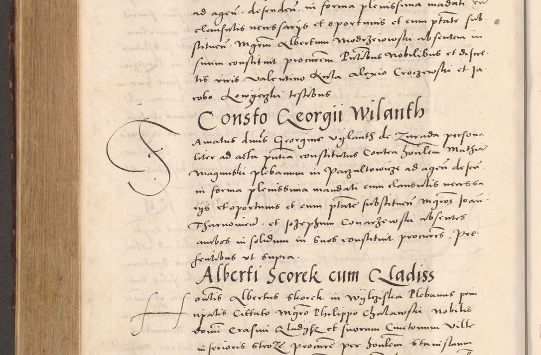 Zdjęcie nr 918 dla obiektu archiwalnego: Acta actorum causarum, sentenciarum tam diffinitivarum quam interloquutoriarum, decretorum, obligationum, quietationum et constitucionum procuratorum coram reverendo domino Bartholomeo Ganthkowsky cancellario Gnesnensi, archidiacono et reverendissimi in Christo patris domini Andree Dei gratia episcopi Cracoviensis vicario in spiritualibus generali Cracoviensi ad annum Domini millesimum quingentesimum quingentesimum primum, cuius indictio nona, pontificatus sanctissimi in Christo patris domini Julii divina providencia pape tercii, annus secundus (sic!) felici omine incipiutur.