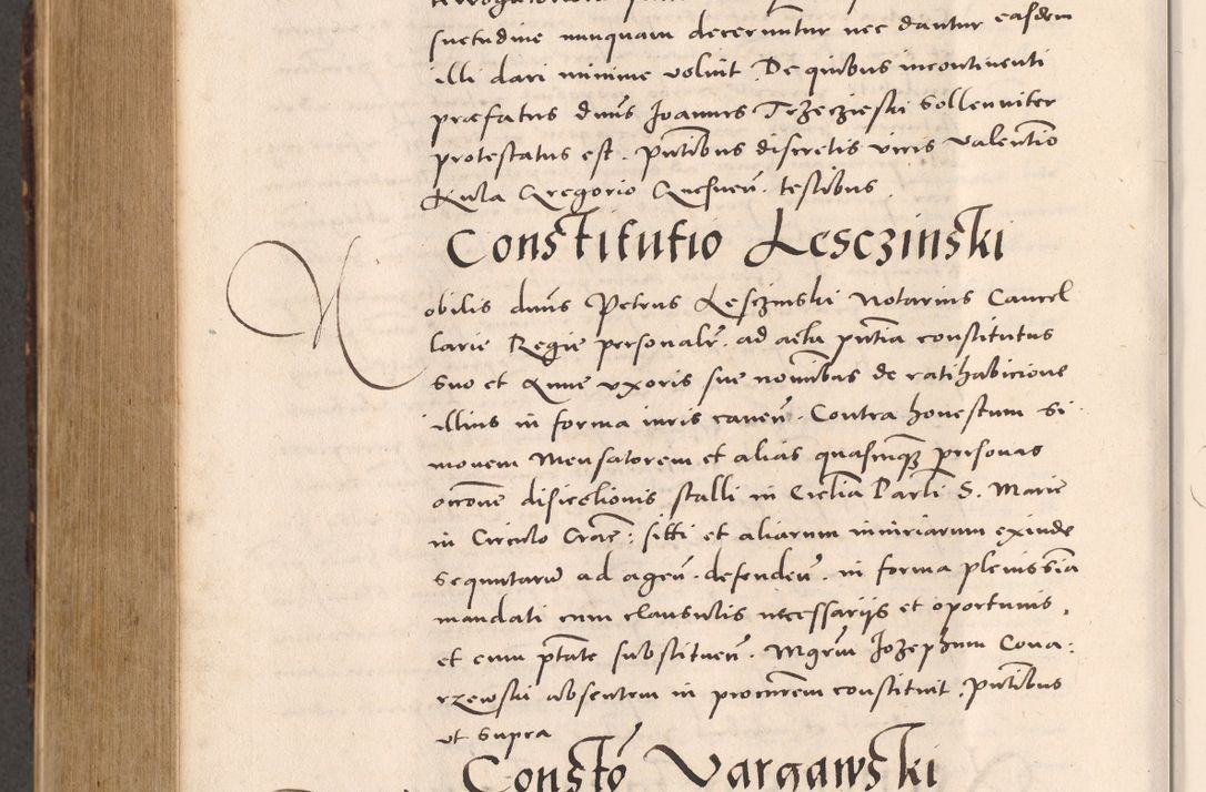 Zdjęcie nr 916 dla obiektu archiwalnego: Acta actorum causarum, sentenciarum tam diffinitivarum quam interloquutoriarum, decretorum, obligationum, quietationum et constitucionum procuratorum coram reverendo domino Bartholomeo Ganthkowsky cancellario Gnesnensi, archidiacono et reverendissimi in Christo patris domini Andree Dei gratia episcopi Cracoviensis vicario in spiritualibus generali Cracoviensi ad annum Domini millesimum quingentesimum quingentesimum primum, cuius indictio nona, pontificatus sanctissimi in Christo patris domini Julii divina providencia pape tercii, annus secundus (sic!) felici omine incipiutur.