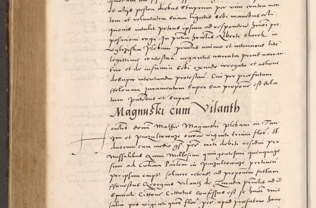 Zdjęcie nr 914 dla obiektu archiwalnego: Acta actorum causarum, sentenciarum tam diffinitivarum quam interloquutoriarum, decretorum, obligationum, quietationum et constitucionum procuratorum coram reverendo domino Bartholomeo Ganthkowsky cancellario Gnesnensi, archidiacono et reverendissimi in Christo patris domini Andree Dei gratia episcopi Cracoviensis vicario in spiritualibus generali Cracoviensi ad annum Domini millesimum quingentesimum quingentesimum primum, cuius indictio nona, pontificatus sanctissimi in Christo patris domini Julii divina providencia pape tercii, annus secundus (sic!) felici omine incipiutur.