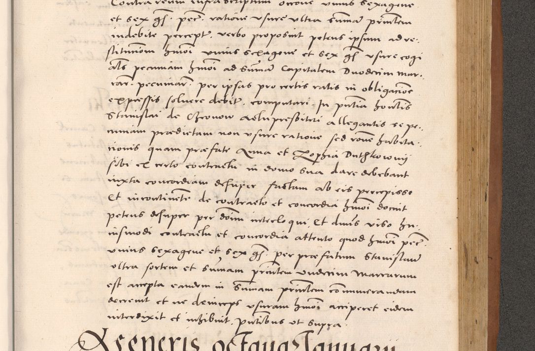 Zdjęcie nr 915 dla obiektu archiwalnego: Acta actorum causarum, sentenciarum tam diffinitivarum quam interloquutoriarum, decretorum, obligationum, quietationum et constitucionum procuratorum coram reverendo domino Bartholomeo Ganthkowsky cancellario Gnesnensi, archidiacono et reverendissimi in Christo patris domini Andree Dei gratia episcopi Cracoviensis vicario in spiritualibus generali Cracoviensi ad annum Domini millesimum quingentesimum quingentesimum primum, cuius indictio nona, pontificatus sanctissimi in Christo patris domini Julii divina providencia pape tercii, annus secundus (sic!) felici omine incipiutur.