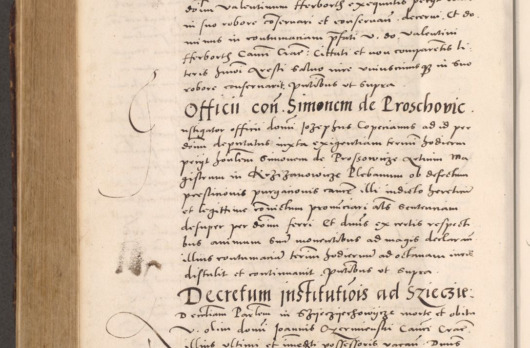 Zdjęcie nr 912 dla obiektu archiwalnego: Acta actorum causarum, sentenciarum tam diffinitivarum quam interloquutoriarum, decretorum, obligationum, quietationum et constitucionum procuratorum coram reverendo domino Bartholomeo Ganthkowsky cancellario Gnesnensi, archidiacono et reverendissimi in Christo patris domini Andree Dei gratia episcopi Cracoviensis vicario in spiritualibus generali Cracoviensi ad annum Domini millesimum quingentesimum quingentesimum primum, cuius indictio nona, pontificatus sanctissimi in Christo patris domini Julii divina providencia pape tercii, annus secundus (sic!) felici omine incipiutur.