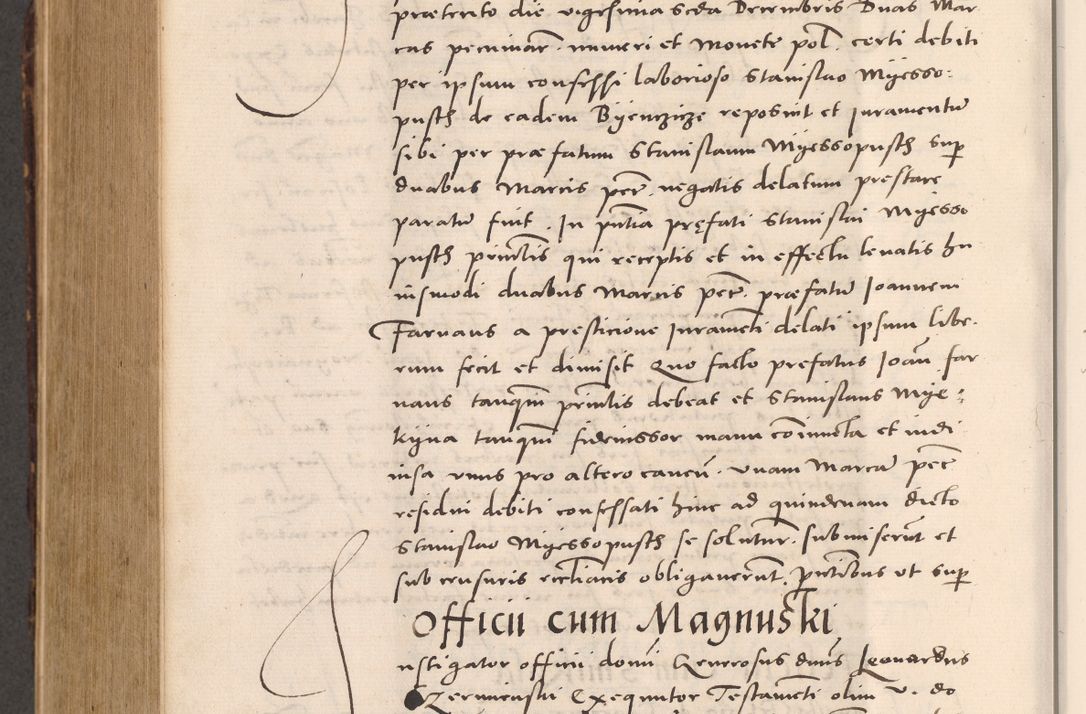 Zdjęcie nr 906 dla obiektu archiwalnego: Acta actorum causarum, sentenciarum tam diffinitivarum quam interloquutoriarum, decretorum, obligationum, quietationum et constitucionum procuratorum coram reverendo domino Bartholomeo Ganthkowsky cancellario Gnesnensi, archidiacono et reverendissimi in Christo patris domini Andree Dei gratia episcopi Cracoviensis vicario in spiritualibus generali Cracoviensi ad annum Domini millesimum quingentesimum quingentesimum primum, cuius indictio nona, pontificatus sanctissimi in Christo patris domini Julii divina providencia pape tercii, annus secundus (sic!) felici omine incipiutur.