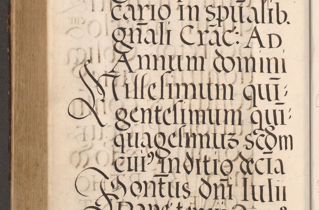 Zdjęcie nr 900 dla obiektu archiwalnego: Acta actorum causarum, sentenciarum tam diffinitivarum quam interloquutoriarum, decretorum, obligationum, quietationum et constitucionum procuratorum coram reverendo domino Bartholomeo Ganthkowsky cancellario Gnesnensi, archidiacono et reverendissimi in Christo patris domini Andree Dei gratia episcopi Cracoviensis vicario in spiritualibus generali Cracoviensi ad annum Domini millesimum quingentesimum quingentesimum primum, cuius indictio nona, pontificatus sanctissimi in Christo patris domini Julii divina providencia pape tercii, annus secundus (sic!) felici omine incipiutur.