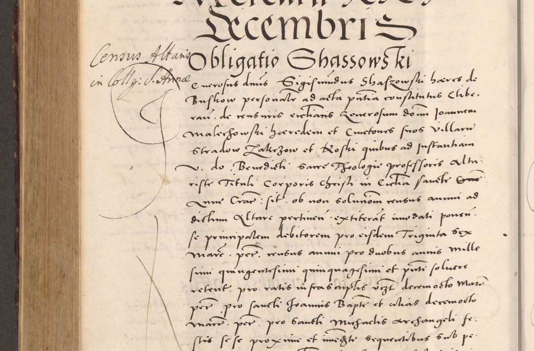 Zdjęcie nr 896 dla obiektu archiwalnego: Acta actorum causarum, sentenciarum tam diffinitivarum quam interloquutoriarum, decretorum, obligationum, quietationum et constitucionum procuratorum coram reverendo domino Bartholomeo Ganthkowsky cancellario Gnesnensi, archidiacono et reverendissimi in Christo patris domini Andree Dei gratia episcopi Cracoviensis vicario in spiritualibus generali Cracoviensi ad annum Domini millesimum quingentesimum quingentesimum primum, cuius indictio nona, pontificatus sanctissimi in Christo patris domini Julii divina providencia pape tercii, annus secundus (sic!) felici omine incipiutur.