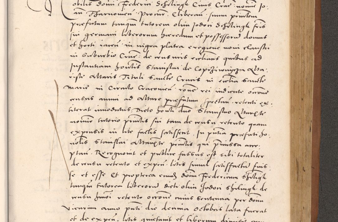 Zdjęcie nr 891 dla obiektu archiwalnego: Acta actorum causarum, sentenciarum tam diffinitivarum quam interloquutoriarum, decretorum, obligationum, quietationum et constitucionum procuratorum coram reverendo domino Bartholomeo Ganthkowsky cancellario Gnesnensi, archidiacono et reverendissimi in Christo patris domini Andree Dei gratia episcopi Cracoviensis vicario in spiritualibus generali Cracoviensi ad annum Domini millesimum quingentesimum quingentesimum primum, cuius indictio nona, pontificatus sanctissimi in Christo patris domini Julii divina providencia pape tercii, annus secundus (sic!) felici omine incipiutur.