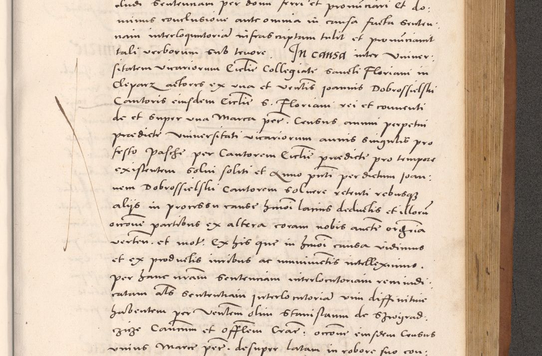 Zdjęcie nr 889 dla obiektu archiwalnego: Acta actorum causarum, sentenciarum tam diffinitivarum quam interloquutoriarum, decretorum, obligationum, quietationum et constitucionum procuratorum coram reverendo domino Bartholomeo Ganthkowsky cancellario Gnesnensi, archidiacono et reverendissimi in Christo patris domini Andree Dei gratia episcopi Cracoviensis vicario in spiritualibus generali Cracoviensi ad annum Domini millesimum quingentesimum quingentesimum primum, cuius indictio nona, pontificatus sanctissimi in Christo patris domini Julii divina providencia pape tercii, annus secundus (sic!) felici omine incipiutur.