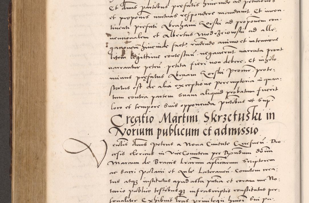 Zdjęcie nr 884 dla obiektu archiwalnego: Acta actorum causarum, sentenciarum tam diffinitivarum quam interloquutoriarum, decretorum, obligationum, quietationum et constitucionum procuratorum coram reverendo domino Bartholomeo Ganthkowsky cancellario Gnesnensi, archidiacono et reverendissimi in Christo patris domini Andree Dei gratia episcopi Cracoviensis vicario in spiritualibus generali Cracoviensi ad annum Domini millesimum quingentesimum quingentesimum primum, cuius indictio nona, pontificatus sanctissimi in Christo patris domini Julii divina providencia pape tercii, annus secundus (sic!) felici omine incipiutur.