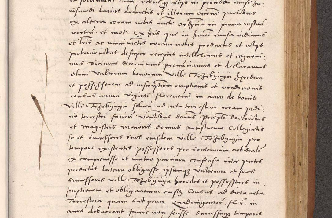 Zdjęcie nr 875 dla obiektu archiwalnego: Acta actorum causarum, sentenciarum tam diffinitivarum quam interloquutoriarum, decretorum, obligationum, quietationum et constitucionum procuratorum coram reverendo domino Bartholomeo Ganthkowsky cancellario Gnesnensi, archidiacono et reverendissimi in Christo patris domini Andree Dei gratia episcopi Cracoviensis vicario in spiritualibus generali Cracoviensi ad annum Domini millesimum quingentesimum quingentesimum primum, cuius indictio nona, pontificatus sanctissimi in Christo patris domini Julii divina providencia pape tercii, annus secundus (sic!) felici omine incipiutur.