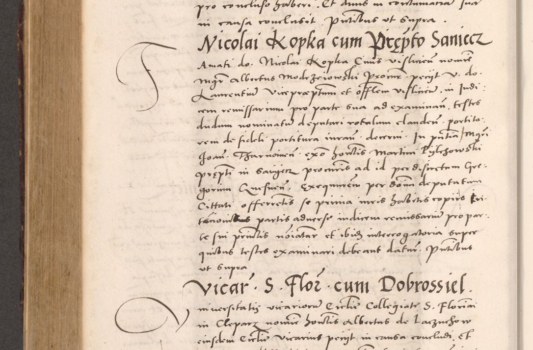 Zdjęcie nr 864 dla obiektu archiwalnego: Acta actorum causarum, sentenciarum tam diffinitivarum quam interloquutoriarum, decretorum, obligationum, quietationum et constitucionum procuratorum coram reverendo domino Bartholomeo Ganthkowsky cancellario Gnesnensi, archidiacono et reverendissimi in Christo patris domini Andree Dei gratia episcopi Cracoviensis vicario in spiritualibus generali Cracoviensi ad annum Domini millesimum quingentesimum quingentesimum primum, cuius indictio nona, pontificatus sanctissimi in Christo patris domini Julii divina providencia pape tercii, annus secundus (sic!) felici omine incipiutur.