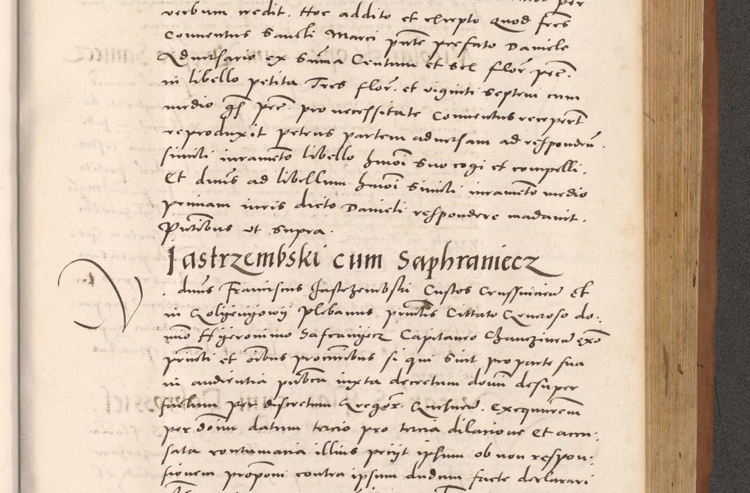 Zdjęcie nr 863 dla obiektu archiwalnego: Acta actorum causarum, sentenciarum tam diffinitivarum quam interloquutoriarum, decretorum, obligationum, quietationum et constitucionum procuratorum coram reverendo domino Bartholomeo Ganthkowsky cancellario Gnesnensi, archidiacono et reverendissimi in Christo patris domini Andree Dei gratia episcopi Cracoviensis vicario in spiritualibus generali Cracoviensi ad annum Domini millesimum quingentesimum quingentesimum primum, cuius indictio nona, pontificatus sanctissimi in Christo patris domini Julii divina providencia pape tercii, annus secundus (sic!) felici omine incipiutur.
