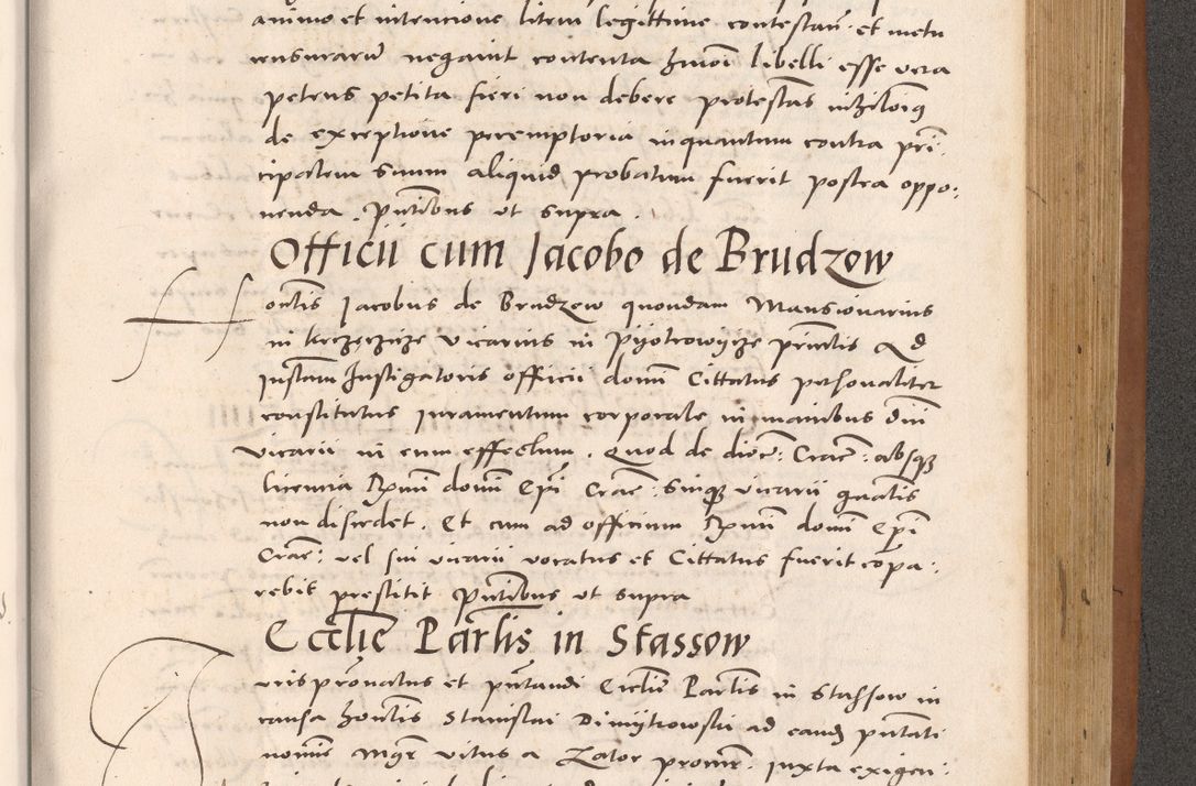 Zdjęcie nr 861 dla obiektu archiwalnego: Acta actorum causarum, sentenciarum tam diffinitivarum quam interloquutoriarum, decretorum, obligationum, quietationum et constitucionum procuratorum coram reverendo domino Bartholomeo Ganthkowsky cancellario Gnesnensi, archidiacono et reverendissimi in Christo patris domini Andree Dei gratia episcopi Cracoviensis vicario in spiritualibus generali Cracoviensi ad annum Domini millesimum quingentesimum quingentesimum primum, cuius indictio nona, pontificatus sanctissimi in Christo patris domini Julii divina providencia pape tercii, annus secundus (sic!) felici omine incipiutur.
