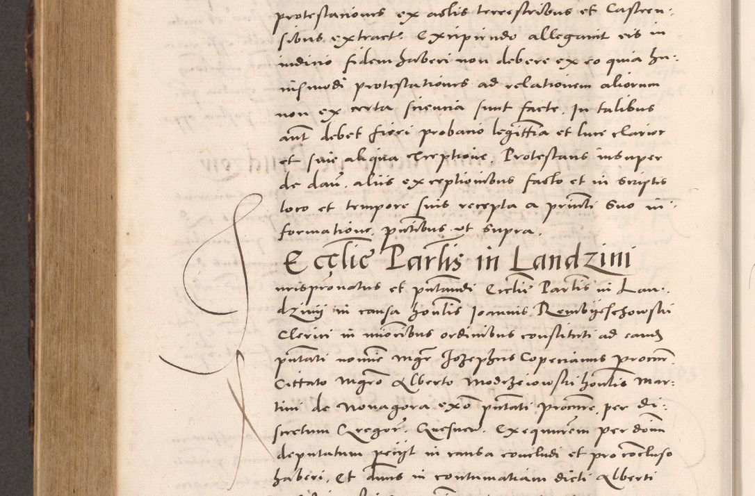 Zdjęcie nr 862 dla obiektu archiwalnego: Acta actorum causarum, sentenciarum tam diffinitivarum quam interloquutoriarum, decretorum, obligationum, quietationum et constitucionum procuratorum coram reverendo domino Bartholomeo Ganthkowsky cancellario Gnesnensi, archidiacono et reverendissimi in Christo patris domini Andree Dei gratia episcopi Cracoviensis vicario in spiritualibus generali Cracoviensi ad annum Domini millesimum quingentesimum quingentesimum primum, cuius indictio nona, pontificatus sanctissimi in Christo patris domini Julii divina providencia pape tercii, annus secundus (sic!) felici omine incipiutur.