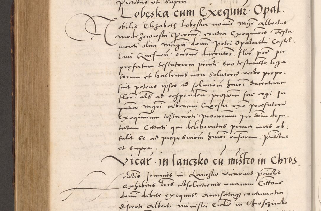 Zdjęcie nr 860 dla obiektu archiwalnego: Acta actorum causarum, sentenciarum tam diffinitivarum quam interloquutoriarum, decretorum, obligationum, quietationum et constitucionum procuratorum coram reverendo domino Bartholomeo Ganthkowsky cancellario Gnesnensi, archidiacono et reverendissimi in Christo patris domini Andree Dei gratia episcopi Cracoviensis vicario in spiritualibus generali Cracoviensi ad annum Domini millesimum quingentesimum quingentesimum primum, cuius indictio nona, pontificatus sanctissimi in Christo patris domini Julii divina providencia pape tercii, annus secundus (sic!) felici omine incipiutur.