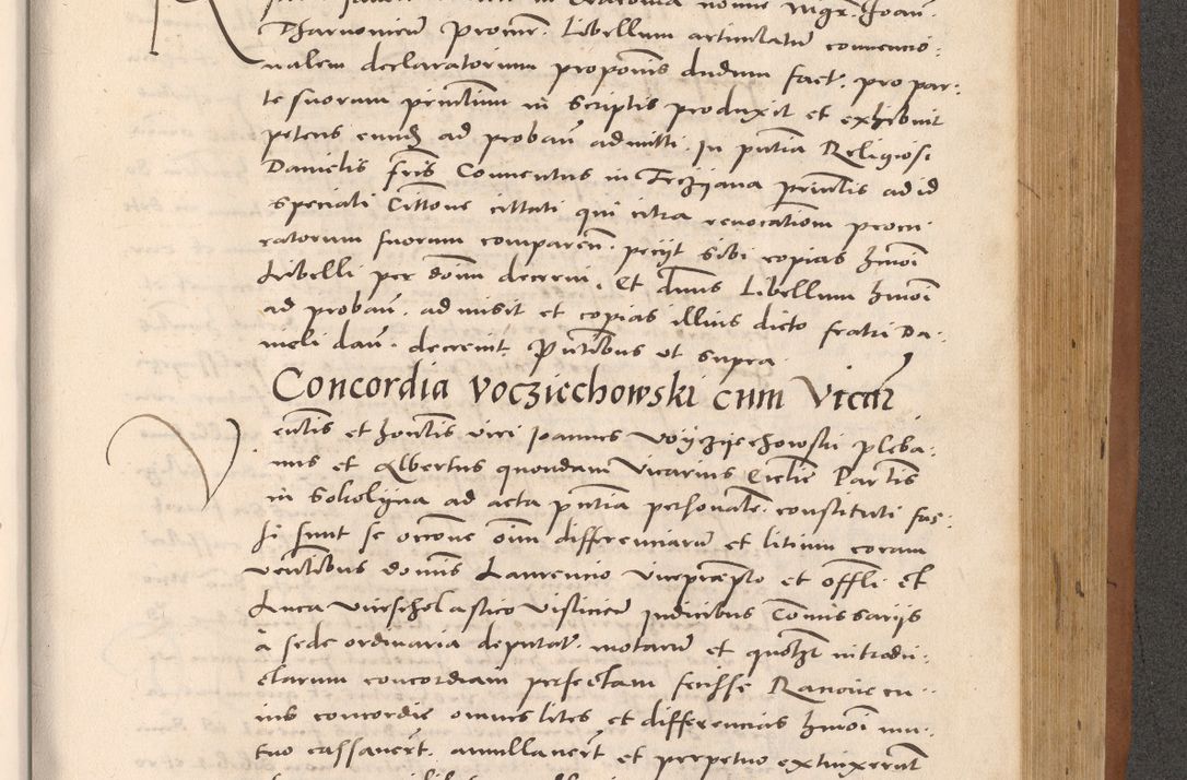 Zdjęcie nr 855 dla obiektu archiwalnego: Acta actorum causarum, sentenciarum tam diffinitivarum quam interloquutoriarum, decretorum, obligationum, quietationum et constitucionum procuratorum coram reverendo domino Bartholomeo Ganthkowsky cancellario Gnesnensi, archidiacono et reverendissimi in Christo patris domini Andree Dei gratia episcopi Cracoviensis vicario in spiritualibus generali Cracoviensi ad annum Domini millesimum quingentesimum quingentesimum primum, cuius indictio nona, pontificatus sanctissimi in Christo patris domini Julii divina providencia pape tercii, annus secundus (sic!) felici omine incipiutur.