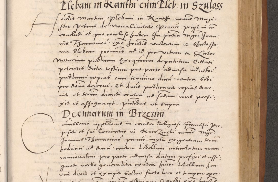 Zdjęcie nr 853 dla obiektu archiwalnego: Acta actorum causarum, sentenciarum tam diffinitivarum quam interloquutoriarum, decretorum, obligationum, quietationum et constitucionum procuratorum coram reverendo domino Bartholomeo Ganthkowsky cancellario Gnesnensi, archidiacono et reverendissimi in Christo patris domini Andree Dei gratia episcopi Cracoviensis vicario in spiritualibus generali Cracoviensi ad annum Domini millesimum quingentesimum quingentesimum primum, cuius indictio nona, pontificatus sanctissimi in Christo patris domini Julii divina providencia pape tercii, annus secundus (sic!) felici omine incipiutur.
