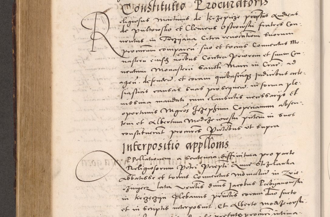 Zdjęcie nr 852 dla obiektu archiwalnego: Acta actorum causarum, sentenciarum tam diffinitivarum quam interloquutoriarum, decretorum, obligationum, quietationum et constitucionum procuratorum coram reverendo domino Bartholomeo Ganthkowsky cancellario Gnesnensi, archidiacono et reverendissimi in Christo patris domini Andree Dei gratia episcopi Cracoviensis vicario in spiritualibus generali Cracoviensi ad annum Domini millesimum quingentesimum quingentesimum primum, cuius indictio nona, pontificatus sanctissimi in Christo patris domini Julii divina providencia pape tercii, annus secundus (sic!) felici omine incipiutur.