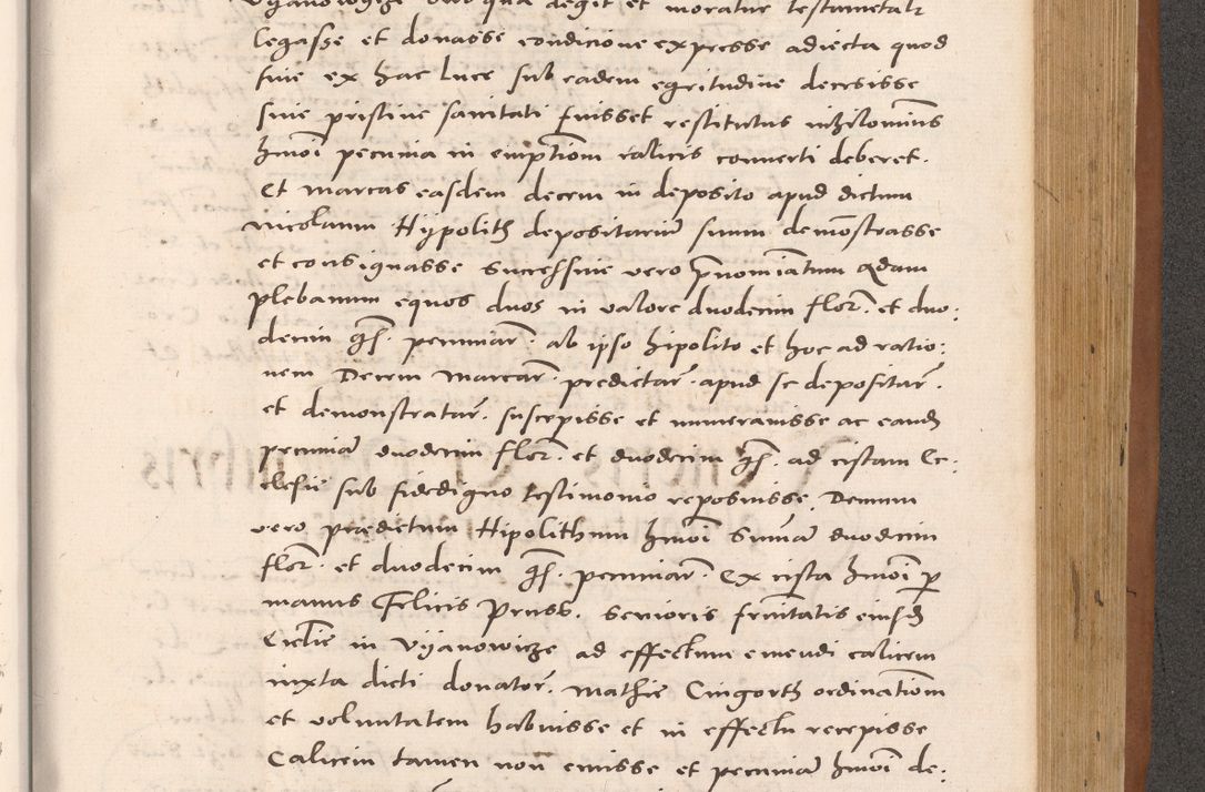 Zdjęcie nr 847 dla obiektu archiwalnego: Acta actorum causarum, sentenciarum tam diffinitivarum quam interloquutoriarum, decretorum, obligationum, quietationum et constitucionum procuratorum coram reverendo domino Bartholomeo Ganthkowsky cancellario Gnesnensi, archidiacono et reverendissimi in Christo patris domini Andree Dei gratia episcopi Cracoviensis vicario in spiritualibus generali Cracoviensi ad annum Domini millesimum quingentesimum quingentesimum primum, cuius indictio nona, pontificatus sanctissimi in Christo patris domini Julii divina providencia pape tercii, annus secundus (sic!) felici omine incipiutur.