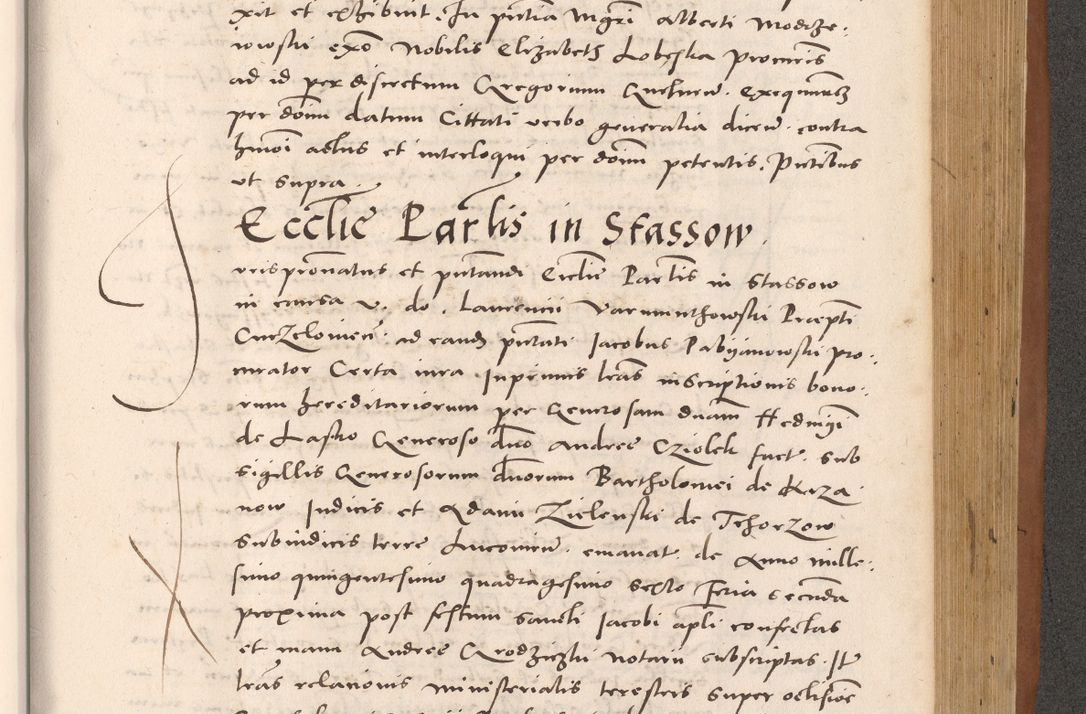 Zdjęcie nr 841 dla obiektu archiwalnego: Acta actorum causarum, sentenciarum tam diffinitivarum quam interloquutoriarum, decretorum, obligationum, quietationum et constitucionum procuratorum coram reverendo domino Bartholomeo Ganthkowsky cancellario Gnesnensi, archidiacono et reverendissimi in Christo patris domini Andree Dei gratia episcopi Cracoviensis vicario in spiritualibus generali Cracoviensi ad annum Domini millesimum quingentesimum quingentesimum primum, cuius indictio nona, pontificatus sanctissimi in Christo patris domini Julii divina providencia pape tercii, annus secundus (sic!) felici omine incipiutur.