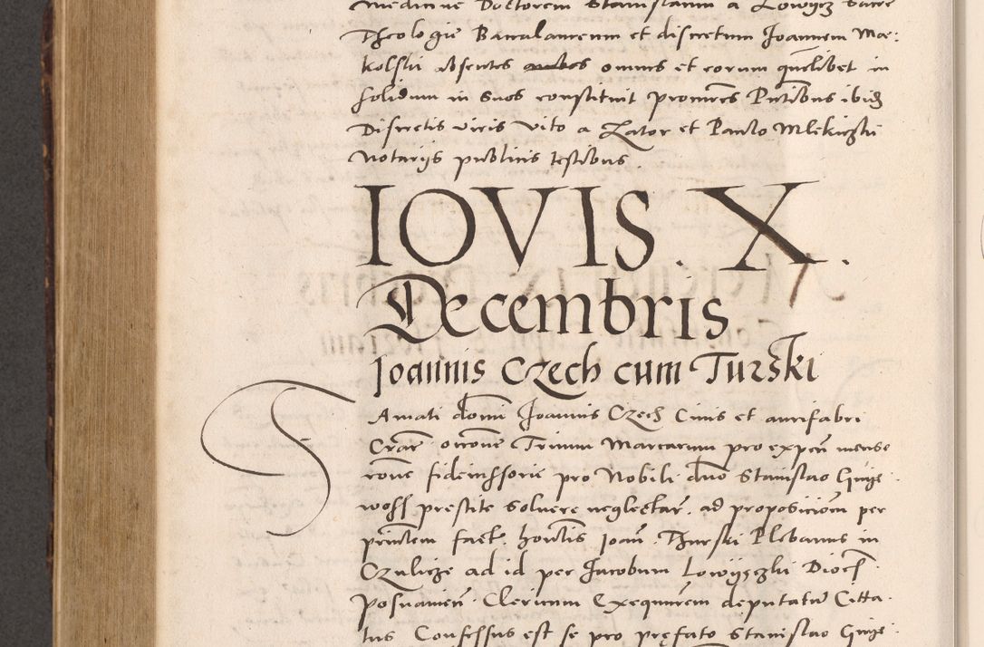 Zdjęcie nr 834 dla obiektu archiwalnego: Acta actorum causarum, sentenciarum tam diffinitivarum quam interloquutoriarum, decretorum, obligationum, quietationum et constitucionum procuratorum coram reverendo domino Bartholomeo Ganthkowsky cancellario Gnesnensi, archidiacono et reverendissimi in Christo patris domini Andree Dei gratia episcopi Cracoviensis vicario in spiritualibus generali Cracoviensi ad annum Domini millesimum quingentesimum quingentesimum primum, cuius indictio nona, pontificatus sanctissimi in Christo patris domini Julii divina providencia pape tercii, annus secundus (sic!) felici omine incipiutur.