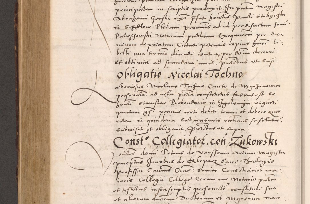 Zdjęcie nr 824 dla obiektu archiwalnego: Acta actorum causarum, sentenciarum tam diffinitivarum quam interloquutoriarum, decretorum, obligationum, quietationum et constitucionum procuratorum coram reverendo domino Bartholomeo Ganthkowsky cancellario Gnesnensi, archidiacono et reverendissimi in Christo patris domini Andree Dei gratia episcopi Cracoviensis vicario in spiritualibus generali Cracoviensi ad annum Domini millesimum quingentesimum quingentesimum primum, cuius indictio nona, pontificatus sanctissimi in Christo patris domini Julii divina providencia pape tercii, annus secundus (sic!) felici omine incipiutur.