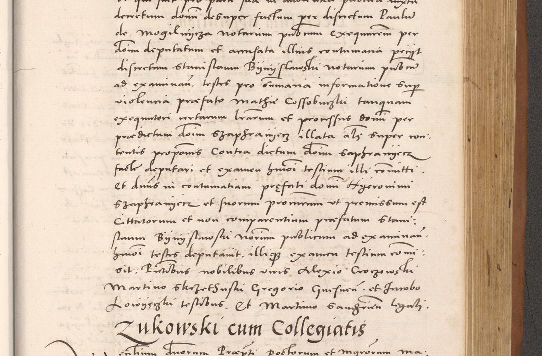 Zdjęcie nr 821 dla obiektu archiwalnego: Acta actorum causarum, sentenciarum tam diffinitivarum quam interloquutoriarum, decretorum, obligationum, quietationum et constitucionum procuratorum coram reverendo domino Bartholomeo Ganthkowsky cancellario Gnesnensi, archidiacono et reverendissimi in Christo patris domini Andree Dei gratia episcopi Cracoviensis vicario in spiritualibus generali Cracoviensi ad annum Domini millesimum quingentesimum quingentesimum primum, cuius indictio nona, pontificatus sanctissimi in Christo patris domini Julii divina providencia pape tercii, annus secundus (sic!) felici omine incipiutur.