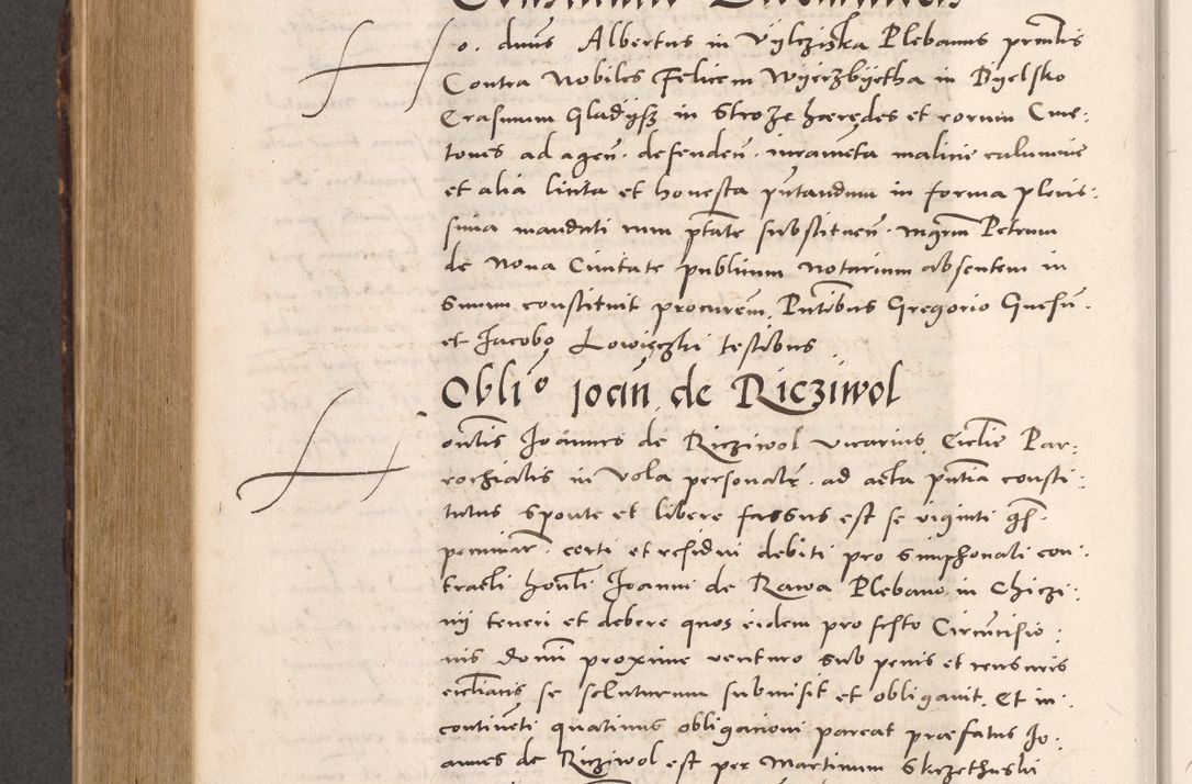 Zdjęcie nr 820 dla obiektu archiwalnego: Acta actorum causarum, sentenciarum tam diffinitivarum quam interloquutoriarum, decretorum, obligationum, quietationum et constitucionum procuratorum coram reverendo domino Bartholomeo Ganthkowsky cancellario Gnesnensi, archidiacono et reverendissimi in Christo patris domini Andree Dei gratia episcopi Cracoviensis vicario in spiritualibus generali Cracoviensi ad annum Domini millesimum quingentesimum quingentesimum primum, cuius indictio nona, pontificatus sanctissimi in Christo patris domini Julii divina providencia pape tercii, annus secundus (sic!) felici omine incipiutur.