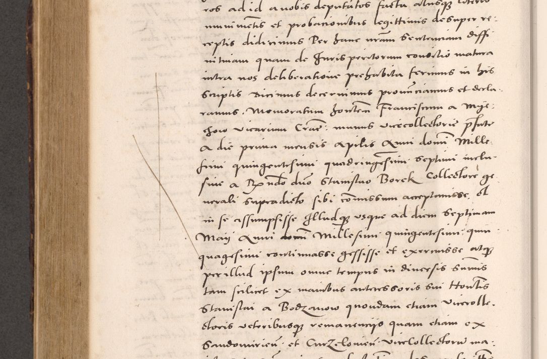 Zdjęcie nr 818 dla obiektu archiwalnego: Acta actorum causarum, sentenciarum tam diffinitivarum quam interloquutoriarum, decretorum, obligationum, quietationum et constitucionum procuratorum coram reverendo domino Bartholomeo Ganthkowsky cancellario Gnesnensi, archidiacono et reverendissimi in Christo patris domini Andree Dei gratia episcopi Cracoviensis vicario in spiritualibus generali Cracoviensi ad annum Domini millesimum quingentesimum quingentesimum primum, cuius indictio nona, pontificatus sanctissimi in Christo patris domini Julii divina providencia pape tercii, annus secundus (sic!) felici omine incipiutur.