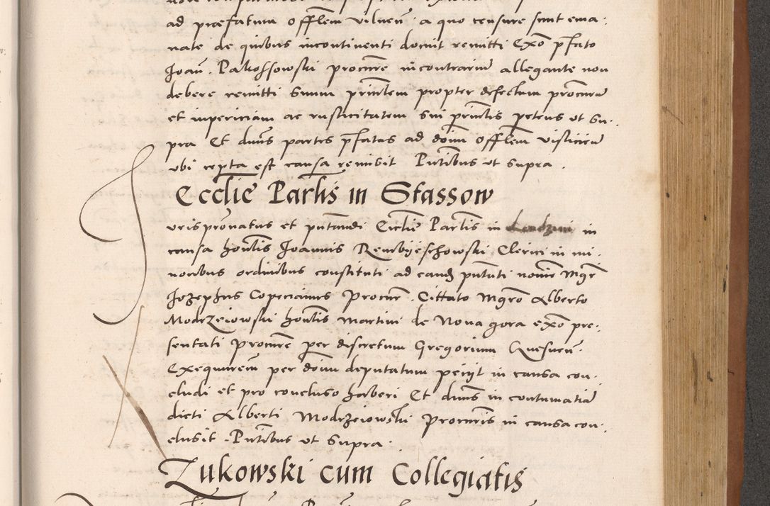 Zdjęcie nr 815 dla obiektu archiwalnego: Acta actorum causarum, sentenciarum tam diffinitivarum quam interloquutoriarum, decretorum, obligationum, quietationum et constitucionum procuratorum coram reverendo domino Bartholomeo Ganthkowsky cancellario Gnesnensi, archidiacono et reverendissimi in Christo patris domini Andree Dei gratia episcopi Cracoviensis vicario in spiritualibus generali Cracoviensi ad annum Domini millesimum quingentesimum quingentesimum primum, cuius indictio nona, pontificatus sanctissimi in Christo patris domini Julii divina providencia pape tercii, annus secundus (sic!) felici omine incipiutur.