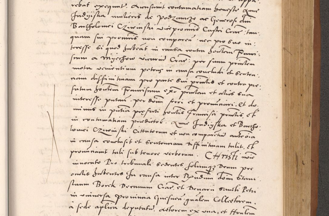 Zdjęcie nr 817 dla obiektu archiwalnego: Acta actorum causarum, sentenciarum tam diffinitivarum quam interloquutoriarum, decretorum, obligationum, quietationum et constitucionum procuratorum coram reverendo domino Bartholomeo Ganthkowsky cancellario Gnesnensi, archidiacono et reverendissimi in Christo patris domini Andree Dei gratia episcopi Cracoviensis vicario in spiritualibus generali Cracoviensi ad annum Domini millesimum quingentesimum quingentesimum primum, cuius indictio nona, pontificatus sanctissimi in Christo patris domini Julii divina providencia pape tercii, annus secundus (sic!) felici omine incipiutur.