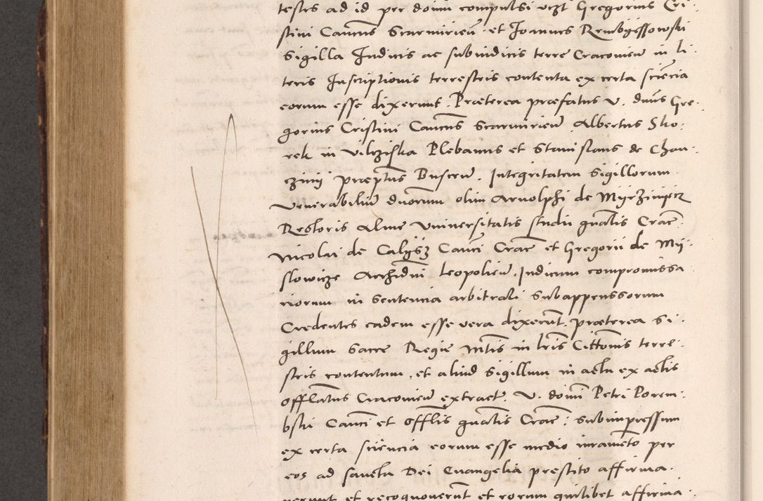Zdjęcie nr 816 dla obiektu archiwalnego: Acta actorum causarum, sentenciarum tam diffinitivarum quam interloquutoriarum, decretorum, obligationum, quietationum et constitucionum procuratorum coram reverendo domino Bartholomeo Ganthkowsky cancellario Gnesnensi, archidiacono et reverendissimi in Christo patris domini Andree Dei gratia episcopi Cracoviensis vicario in spiritualibus generali Cracoviensi ad annum Domini millesimum quingentesimum quingentesimum primum, cuius indictio nona, pontificatus sanctissimi in Christo patris domini Julii divina providencia pape tercii, annus secundus (sic!) felici omine incipiutur.