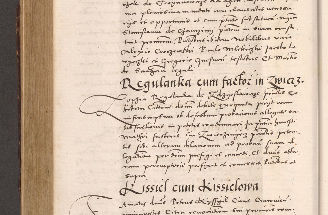 Zdjęcie nr 812 dla obiektu archiwalnego: Acta actorum causarum, sentenciarum tam diffinitivarum quam interloquutoriarum, decretorum, obligationum, quietationum et constitucionum procuratorum coram reverendo domino Bartholomeo Ganthkowsky cancellario Gnesnensi, archidiacono et reverendissimi in Christo patris domini Andree Dei gratia episcopi Cracoviensis vicario in spiritualibus generali Cracoviensi ad annum Domini millesimum quingentesimum quingentesimum primum, cuius indictio nona, pontificatus sanctissimi in Christo patris domini Julii divina providencia pape tercii, annus secundus (sic!) felici omine incipiutur.