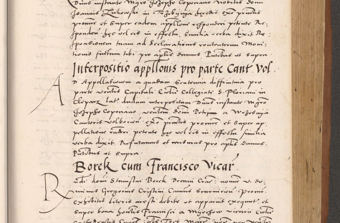 Zdjęcie nr 809 dla obiektu archiwalnego: Acta actorum causarum, sentenciarum tam diffinitivarum quam interloquutoriarum, decretorum, obligationum, quietationum et constitucionum procuratorum coram reverendo domino Bartholomeo Ganthkowsky cancellario Gnesnensi, archidiacono et reverendissimi in Christo patris domini Andree Dei gratia episcopi Cracoviensis vicario in spiritualibus generali Cracoviensi ad annum Domini millesimum quingentesimum quingentesimum primum, cuius indictio nona, pontificatus sanctissimi in Christo patris domini Julii divina providencia pape tercii, annus secundus (sic!) felici omine incipiutur.