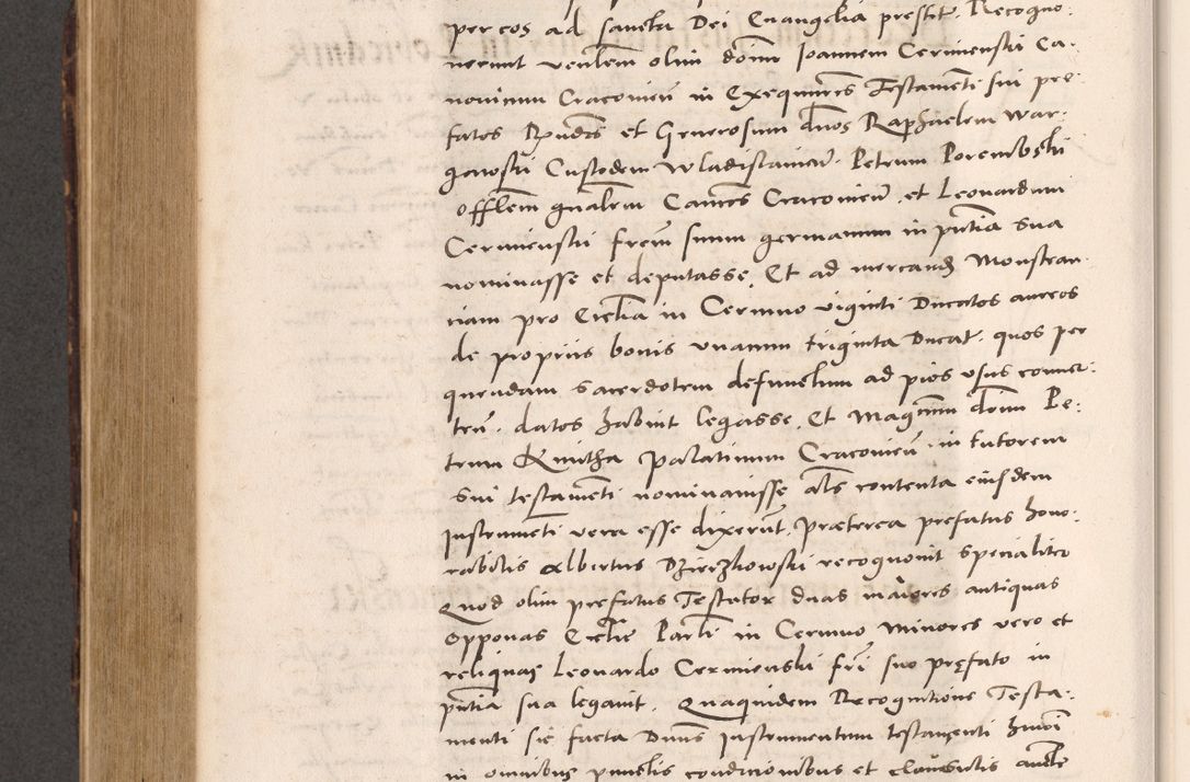 Zdjęcie nr 806 dla obiektu archiwalnego: Acta actorum causarum, sentenciarum tam diffinitivarum quam interloquutoriarum, decretorum, obligationum, quietationum et constitucionum procuratorum coram reverendo domino Bartholomeo Ganthkowsky cancellario Gnesnensi, archidiacono et reverendissimi in Christo patris domini Andree Dei gratia episcopi Cracoviensis vicario in spiritualibus generali Cracoviensi ad annum Domini millesimum quingentesimum quingentesimum primum, cuius indictio nona, pontificatus sanctissimi in Christo patris domini Julii divina providencia pape tercii, annus secundus (sic!) felici omine incipiutur.