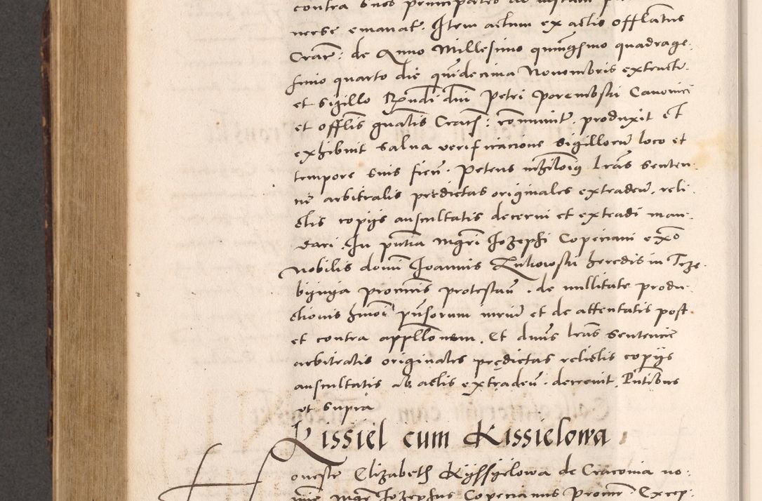 Zdjęcie nr 802 dla obiektu archiwalnego: Acta actorum causarum, sentenciarum tam diffinitivarum quam interloquutoriarum, decretorum, obligationum, quietationum et constitucionum procuratorum coram reverendo domino Bartholomeo Ganthkowsky cancellario Gnesnensi, archidiacono et reverendissimi in Christo patris domini Andree Dei gratia episcopi Cracoviensis vicario in spiritualibus generali Cracoviensi ad annum Domini millesimum quingentesimum quingentesimum primum, cuius indictio nona, pontificatus sanctissimi in Christo patris domini Julii divina providencia pape tercii, annus secundus (sic!) felici omine incipiutur.