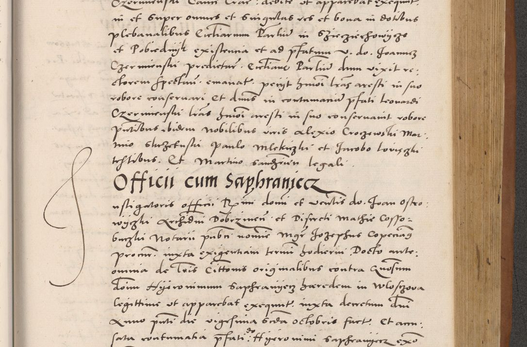 Zdjęcie nr 799 dla obiektu archiwalnego: Acta actorum causarum, sentenciarum tam diffinitivarum quam interloquutoriarum, decretorum, obligationum, quietationum et constitucionum procuratorum coram reverendo domino Bartholomeo Ganthkowsky cancellario Gnesnensi, archidiacono et reverendissimi in Christo patris domini Andree Dei gratia episcopi Cracoviensis vicario in spiritualibus generali Cracoviensi ad annum Domini millesimum quingentesimum quingentesimum primum, cuius indictio nona, pontificatus sanctissimi in Christo patris domini Julii divina providencia pape tercii, annus secundus (sic!) felici omine incipiutur.
