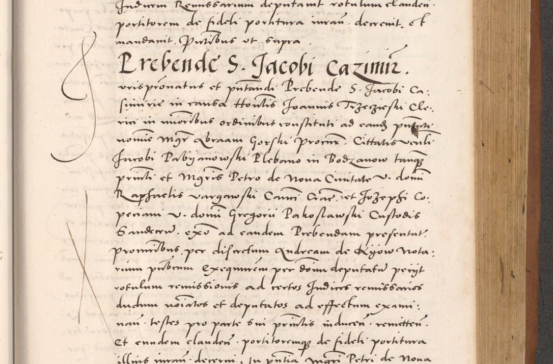 Zdjęcie nr 797 dla obiektu archiwalnego: Acta actorum causarum, sentenciarum tam diffinitivarum quam interloquutoriarum, decretorum, obligationum, quietationum et constitucionum procuratorum coram reverendo domino Bartholomeo Ganthkowsky cancellario Gnesnensi, archidiacono et reverendissimi in Christo patris domini Andree Dei gratia episcopi Cracoviensis vicario in spiritualibus generali Cracoviensi ad annum Domini millesimum quingentesimum quingentesimum primum, cuius indictio nona, pontificatus sanctissimi in Christo patris domini Julii divina providencia pape tercii, annus secundus (sic!) felici omine incipiutur.