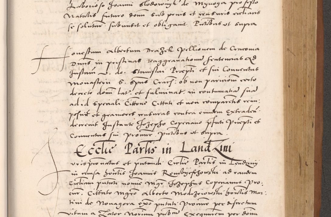 Zdjęcie nr 795 dla obiektu archiwalnego: Acta actorum causarum, sentenciarum tam diffinitivarum quam interloquutoriarum, decretorum, obligationum, quietationum et constitucionum procuratorum coram reverendo domino Bartholomeo Ganthkowsky cancellario Gnesnensi, archidiacono et reverendissimi in Christo patris domini Andree Dei gratia episcopi Cracoviensis vicario in spiritualibus generali Cracoviensi ad annum Domini millesimum quingentesimum quingentesimum primum, cuius indictio nona, pontificatus sanctissimi in Christo patris domini Julii divina providencia pape tercii, annus secundus (sic!) felici omine incipiutur.