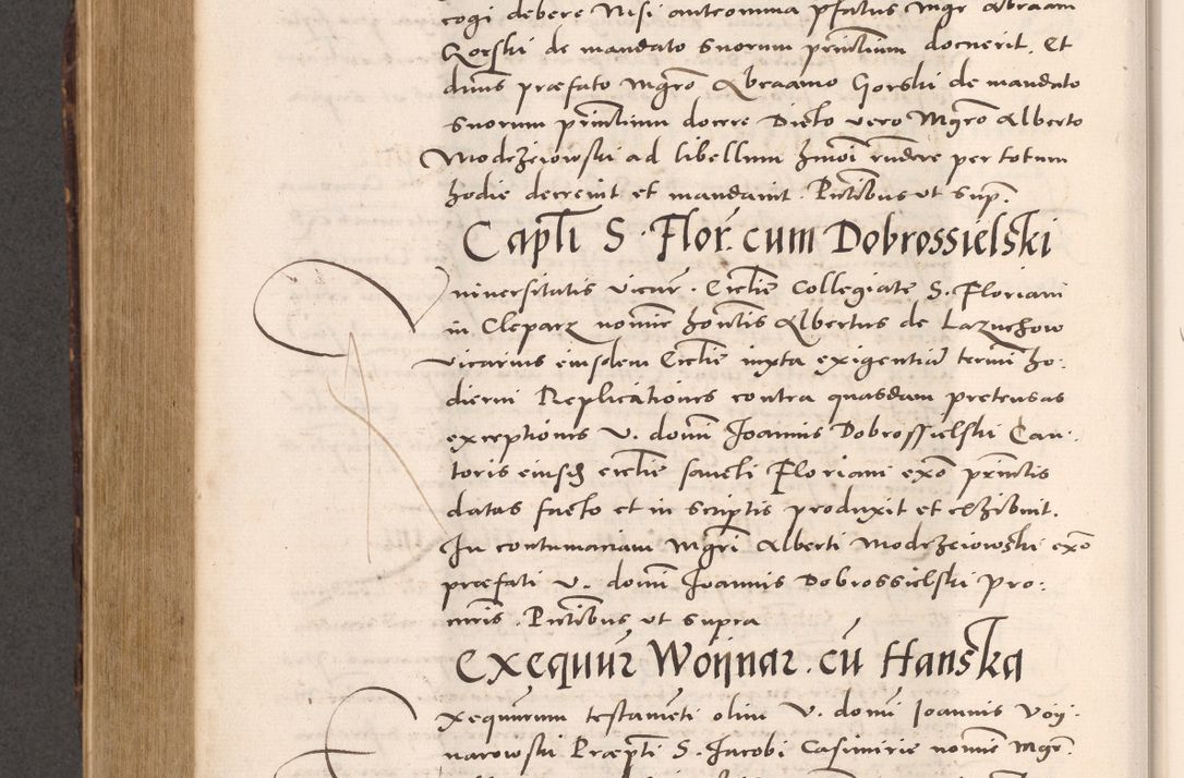Zdjęcie nr 796 dla obiektu archiwalnego: Acta actorum causarum, sentenciarum tam diffinitivarum quam interloquutoriarum, decretorum, obligationum, quietationum et constitucionum procuratorum coram reverendo domino Bartholomeo Ganthkowsky cancellario Gnesnensi, archidiacono et reverendissimi in Christo patris domini Andree Dei gratia episcopi Cracoviensis vicario in spiritualibus generali Cracoviensi ad annum Domini millesimum quingentesimum quingentesimum primum, cuius indictio nona, pontificatus sanctissimi in Christo patris domini Julii divina providencia pape tercii, annus secundus (sic!) felici omine incipiutur.